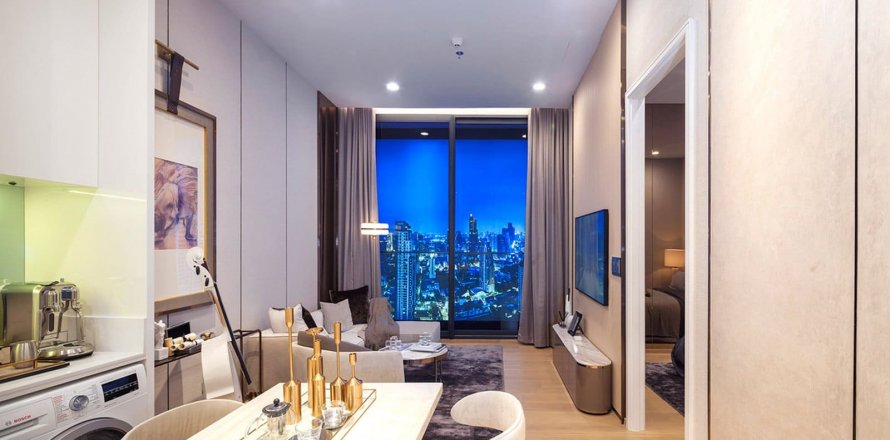 Condominio de 2 dormitorios en Bangkok, Tailandia en Anil Sathorn 12 № 19551