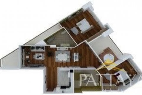 Condominio de 2 dormitorios en Pattaya, Tailandia № 21606 - foto 6