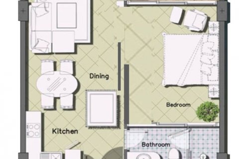 Condominio de 1 dormitorio en Pattaya, Tailandia № 21378 - foto 16