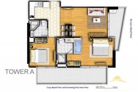 Condominio de 2 dormitorios en Pattaya, Tailandia № 21354 - foto 20
