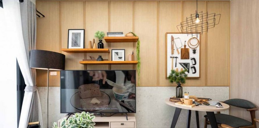 Condominio de 2 dormitorios en Bangkok, Tailandia en Chapter One Flow № 24561