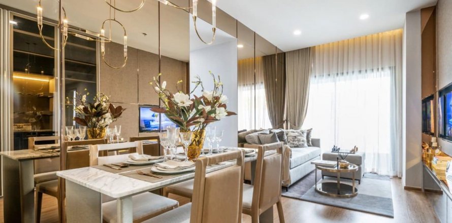 Condominio de 1 dormitorio en Bangkok, Tailandia en CLOUD Thonglor-Phetchaburi № 24624