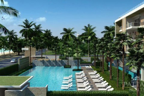 Condominio de 1 dormitorio en Jomtien Beach, Pattaya, Tailandia № 23928 - foto 7