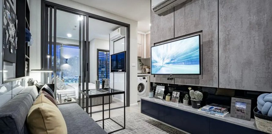 Condominio de 1 dormitorio en Bangkok, Tailandia en Denim Jatujak № 19061