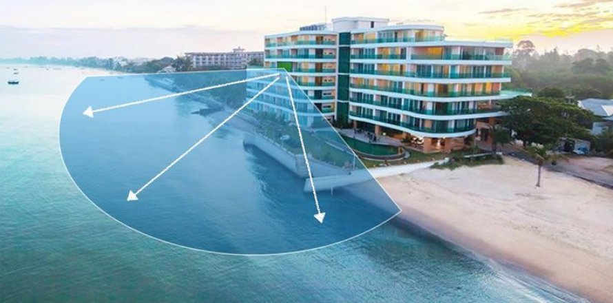 Condominio de 1 dormitorio en Pattaya, Tailandia № 21378