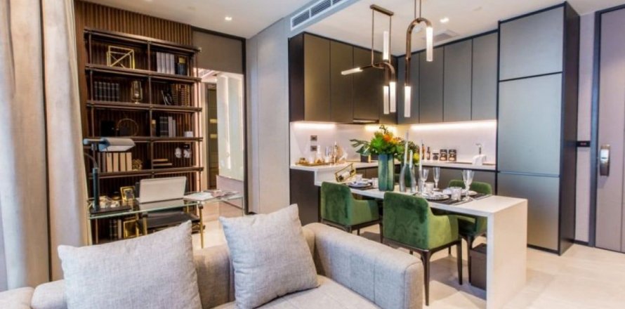 Condominio de 2 dormitorios en Bangkok, Tailandia en Hyde Heritage Thonglor  № 24574
