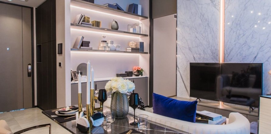 Condominio de 2 dormitorios en Bangkok, Tailandia en Hyde Heritage Thonglor  № 24577