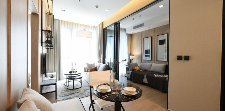 Condominio de 1 dormitorio en Bangkok, Tailandia en IMPRESSION Ekkamai № 19280