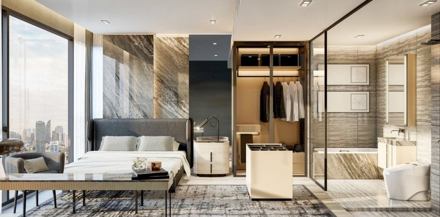 Condominio de 2 dormitorios en Bangkok, Tailandia en IMPRESSION Ekkamai № 19287