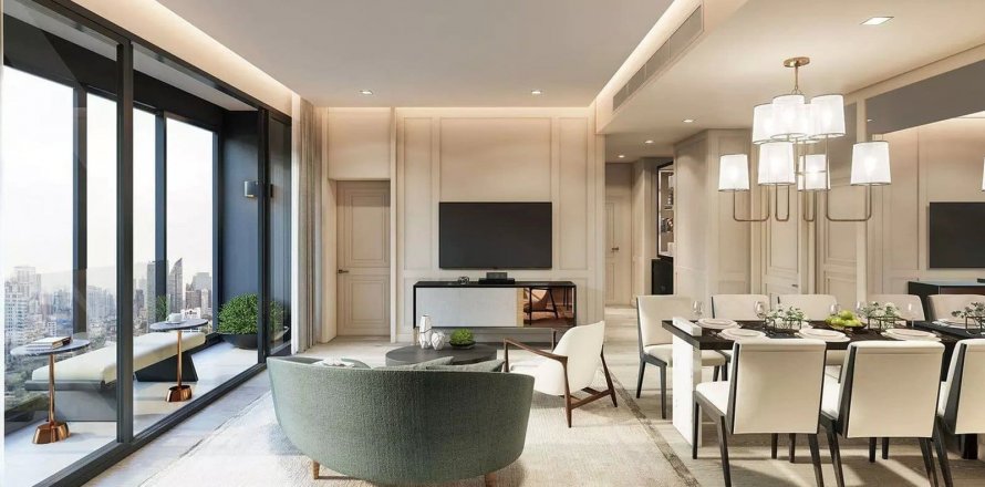 Condominio de 2 dormitorios en Bangkok, Tailandia en IMPRESSION Ekkamai № 19288