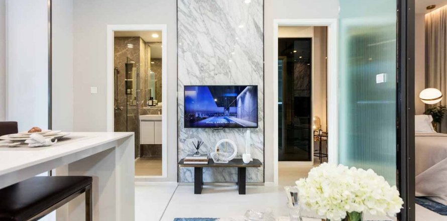 Condominio de 1 dormitorio en Bangkok, Tailandia en Mazarine Ratchayothin № 19030