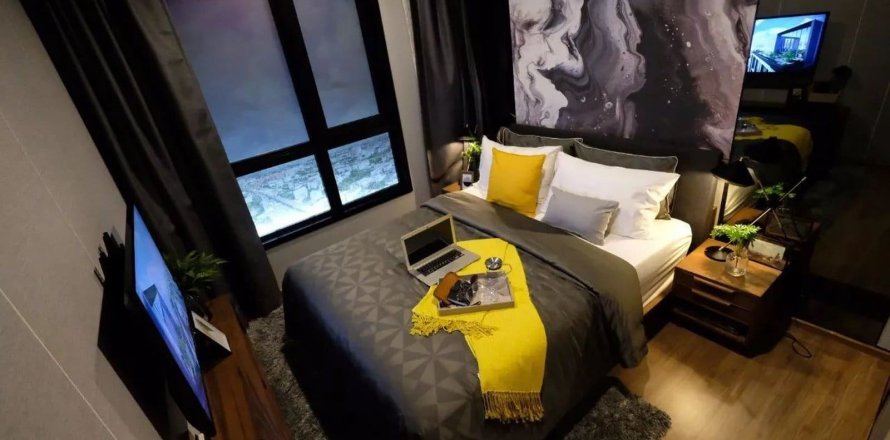 Condominio de 2 dormitorios en Bangkok, Tailandia en Metris Rama 9-Ramkhamhaeng  № 19101