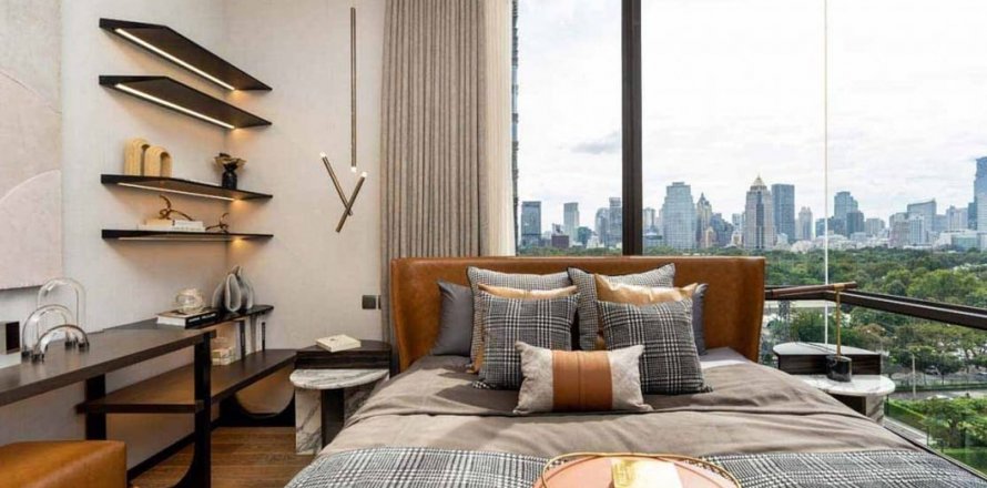 Condominio de 1 dormitorio en Bangkok, Tailandia en Muniq Langsuan № 19118
