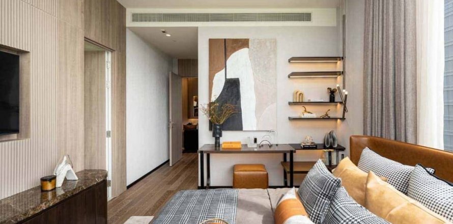 Condominio de 1 dormitorio en Bangkok, Tailandia en Muniq Langsuan № 19119