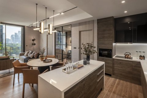 Condominio de 2 dormitorios en Bangkok, Tailandia en Muniq Langsuan № 19121
