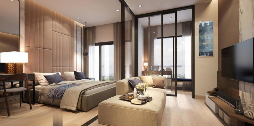 Condominio de 2 dormitorios en Bangkok, Tailandia en NICHE MONO CHAROEN NAKORN № 19051