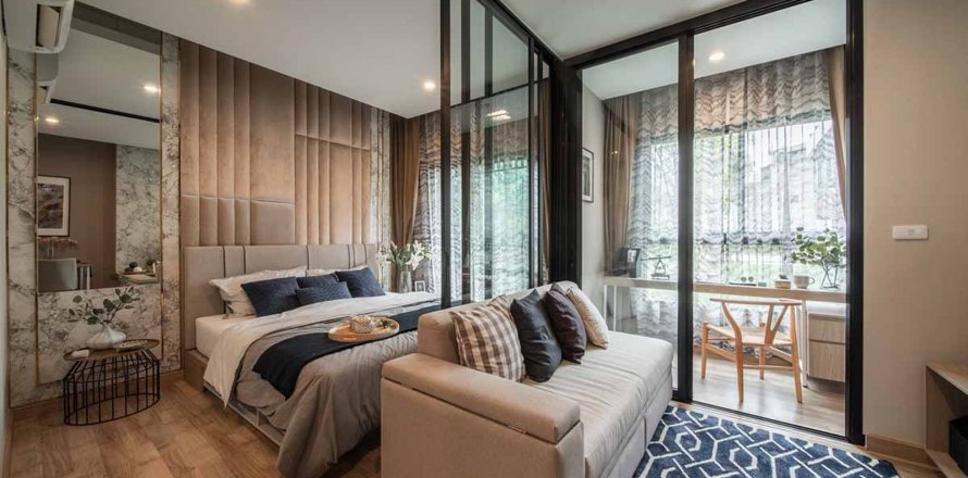 Condominio de 2 dormitorios en Bangkok, Tailandia en NICHE MONO CHAROEN NAKORN № 19053