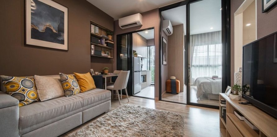 Condominio de 2 dormitorios en Bangkok, Tailandia en NICHE MONO CHAROEN NAKORN № 19054
