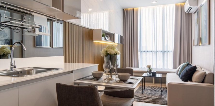 Condominio de 1 dormitorio en Bangkok, Tailandia en NICHE PRIDE TAOPOON-INTERCHANGE  № 19036