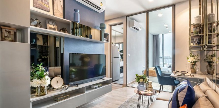Condominio de 1 dormitorio en Bangkok, Tailandia en NICHE PRIDE TAOPOON-INTERCHANGE № 19038