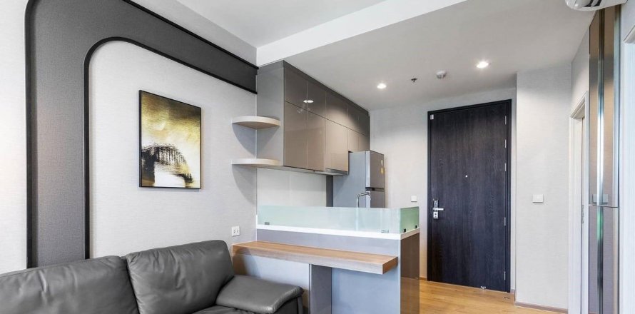 Condominio de 1 dormitorio en Bangkok, Tailandia en Quinn Sukhumvit 101 № 19258