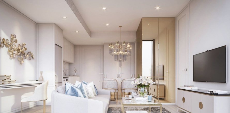 Condominio de 1 dormitorio en Bangkok, Tailandia en Siamese Exclusive Ratchada № 19359