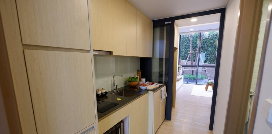 Condominio de 1 dormitorio en Bangkok, Tailandia en Siamese Rama 9 № 19352