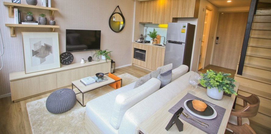 Condominio de 1 dormitorio en Bangkok, Tailandia en Siamese Sukhumvit 87 № 19291