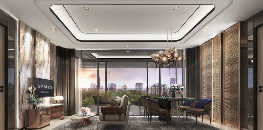 Condominio de 1 dormitorio en Bangkok, Tailandia en SYMYS Sukhumvit 61 № 19624