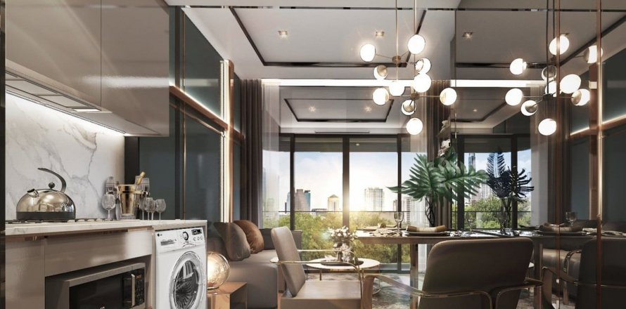 Condominio de 2 dormitorios en Bangkok, Tailandia en SYMYS Sukhumvit 61  № 19627