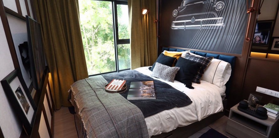 Condominio de 1 dormitorio en Bangkok, Tailandia en The Base Phetchaburi - Thonglor № 24650