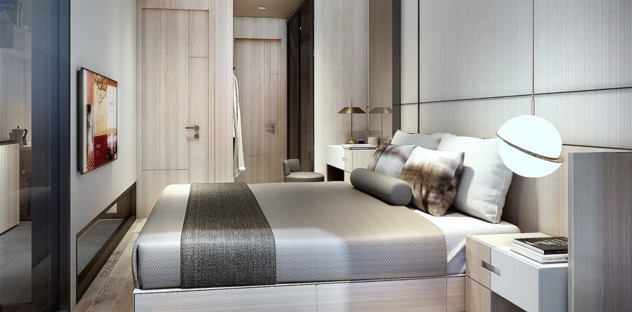 Condominio de 1 dormitorio en Bangkok, Tailandia en The Fine Bangkok № 19629