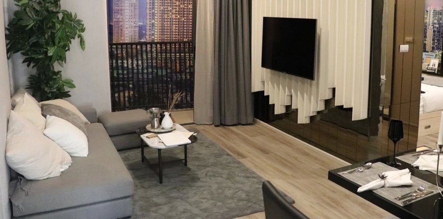 Condominio de 1 dormitorio en Bangkok, Tailandia en The Rich Ekkamai № 19649