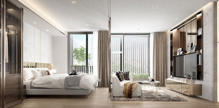 Condominio de 2 dormitorios en Bangkok, Tailandia en Walden Sukhumvit 39 № 24555