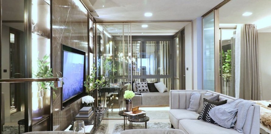 Condominio de 2 dormitorios en Bangkok, Tailandia en Walden Sukhumvit 39 № 24556