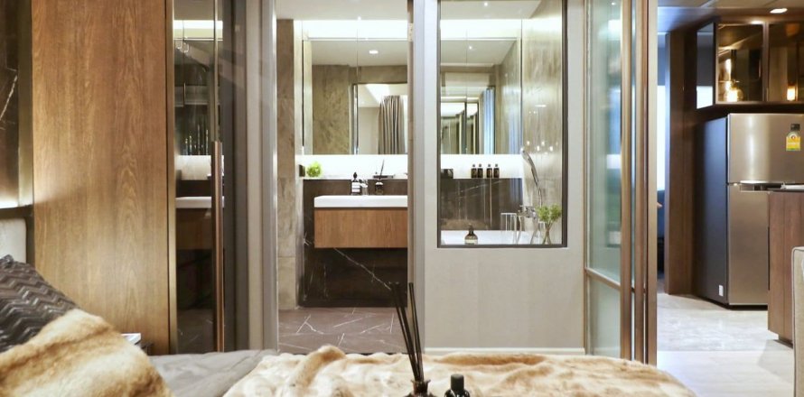 Condominio de 1 dormitorio en Bangkok, Tailandia en Walden Sukhumvit 39 № 24553