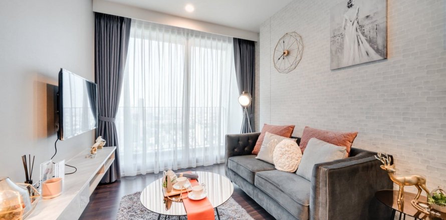 Condominio de 1 dormitorio en Bangkok, Tailandia en Whizdom Inspire  № 19363
