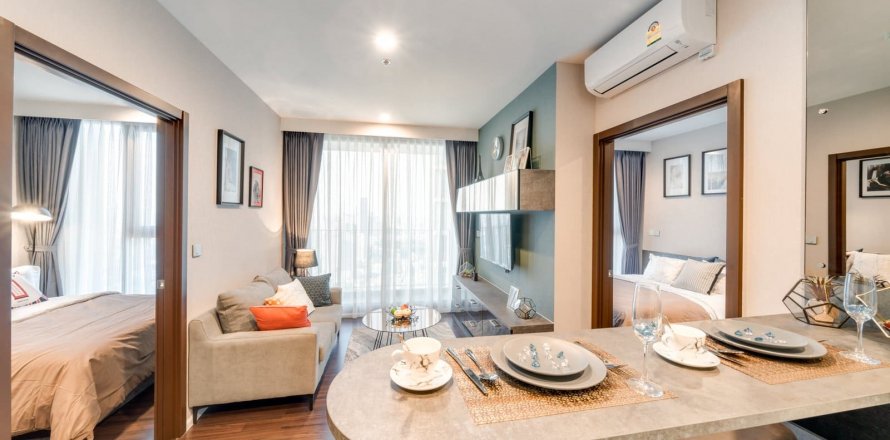 Condominio de 1 dormitorio en Bangkok, Tailandia en Whizdom Inspire № 19365