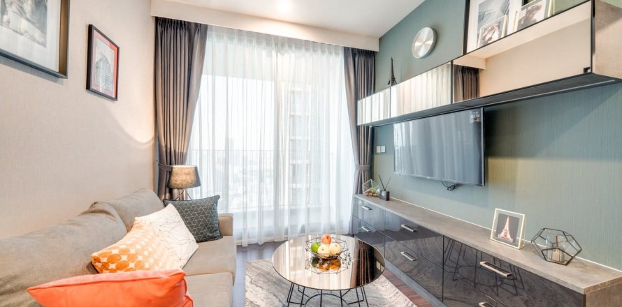 Condominio de 1 dormitorio en Bangkok, Tailandia en Whizdom Inspire № 19364