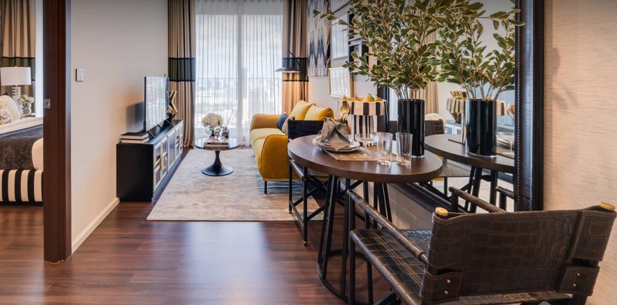 Condominio de 2 dormitorios en Bangkok, Tailandia en Whizdom Inspire  № 19369
