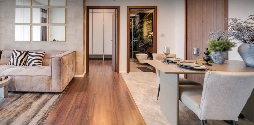Condominio de 2 dormitorios en Bangkok, Tailandia en Whizdom Inspire  № 19370