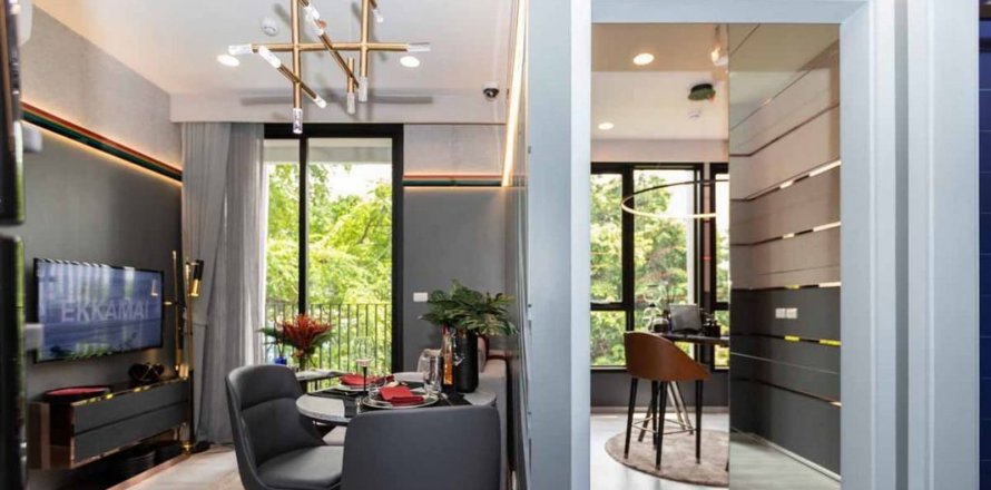 Condominio de 1 dormitorio en Bangkok, Tailandia en XT Ekkamai  № 24591