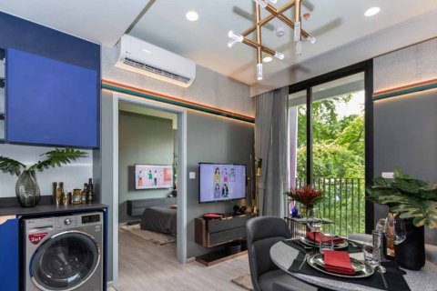Condominio de 1 dormitorio en Bangkok, Tailandia en XT Ekkamai  № 24631