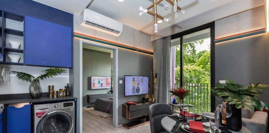 Condominio de 1 dormitorio en Bangkok, Tailandia en XT Ekkamai  № 24631