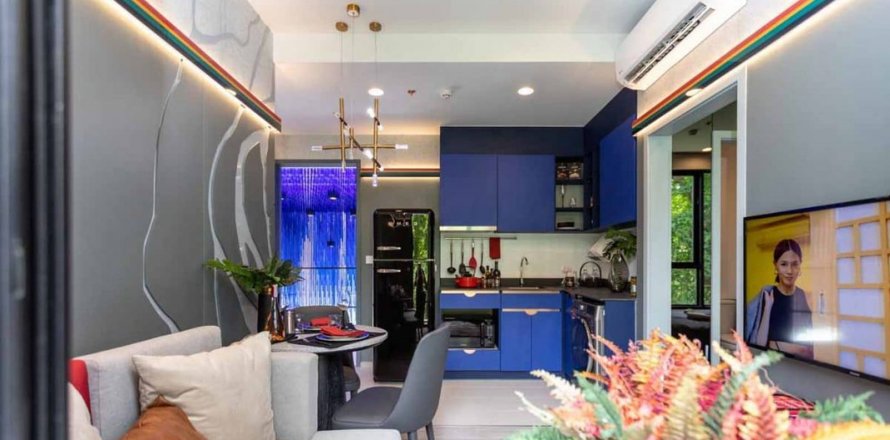 Condominio de 2 dormitorios en Bangkok, Tailandia en XT Ekkamai № 24633