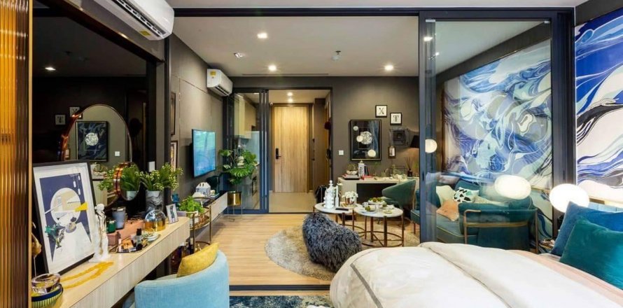 Condominio de 1 dormitorio en Bangkok, Tailandia en XT Phayathai № 24641