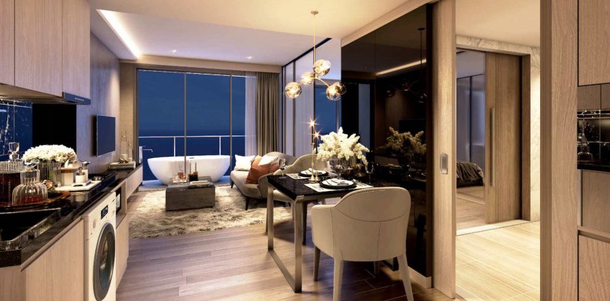 Condominio de 1 dormitorio en Pattaya, Tailandia en The Panora № 25265