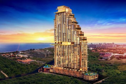 Sobre plano The Riviera Ocean Drive en Pattaya, Tailandia № 25250