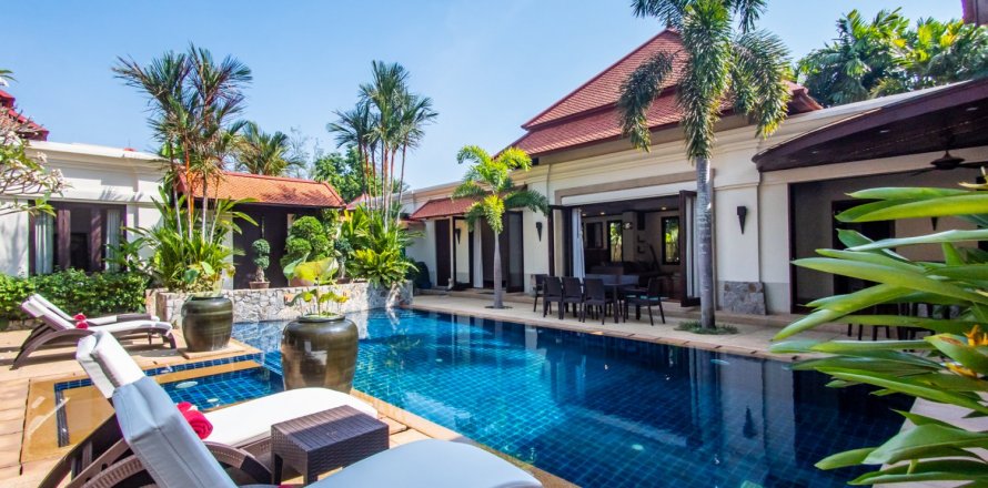 Casa de 4 dormitorios en Bang Tao, Tailandia № 3341