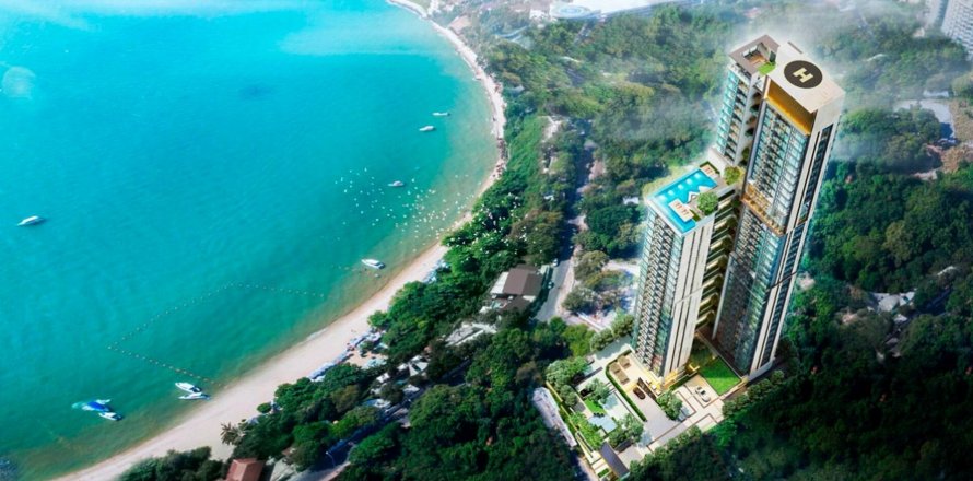 Sobre plano Andromeda Condominium en Pattaya, Tailandia № 25445